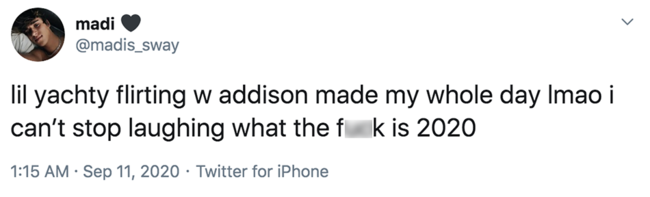 Addison Rae, Lil Yachty ile TikTok'ta Flört Ettikten Sonra Çıktığı Söylentiler Hakkında Konuştu