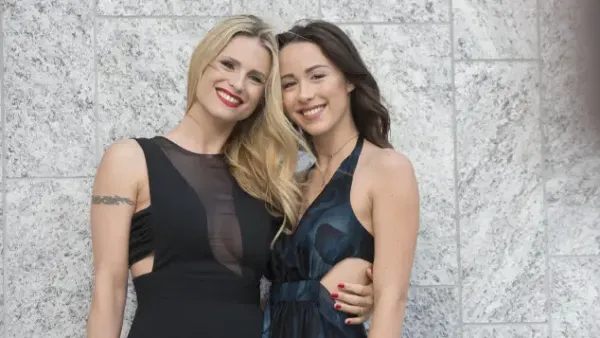 Michelle Hunziker und Tochter Aurora