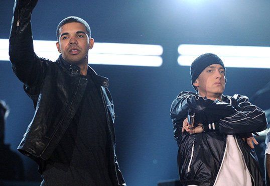 Labākās reakcijas uz Drake / Eminem liellopu gaļu, kas, iespējams, nenotiks