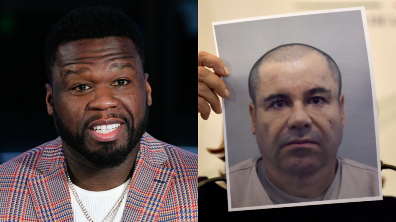 50 Cent لاستضافة بودكاست حول سقوط لورد المخدرات المكسيكي إل تشابو