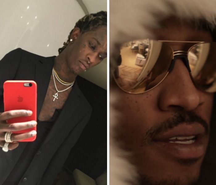 Young Thug & Future Beef op Twitter