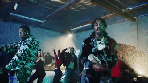 Offset & Moneybagg Yo انضم إلى Lil Tjay في فيديو Run It Up