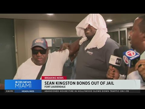 Youtube-video – Sean Kingston släpptes ur fängelse efter att ha lagt ut 100 000 $ obligation i fall av bedrägeri och stöld