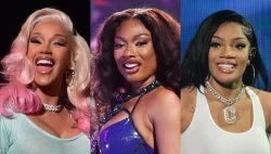   Cardi B, Megan Thee Stallion und GloRilla kündigen neue Zusammenarbeit während eines Auftritts in New York an