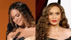   Бионсе сълзи от майка си Тина Ноулс' Moving Awards Speech About Motherhood