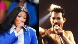   Megan Thee Stallion ремиксира Queen's 'We Will Rock You' In Gladiator-Themed Pepsi Ad