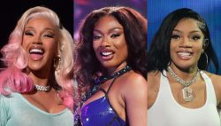   Cardi B, Megan Thee Stallion и GloRilla дразнят ново сътрудничество по време на представление в Ню Йорк