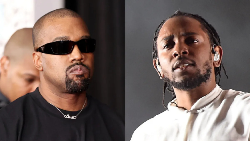 Kanye West beweert alleen dat hij Kendrick Lamar zou kunnen verslaan in een rapstrijd: 'Ik ben een psycho -genie
