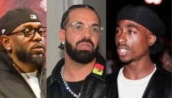   Kendrick Lamar eist dat Drake dat doet'Give Me 2Pac's Ring Back