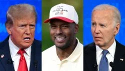   ScHoolboy Q venstre'Crying' At Donald Trump & Joe Biden's Bizarre Golf Debate