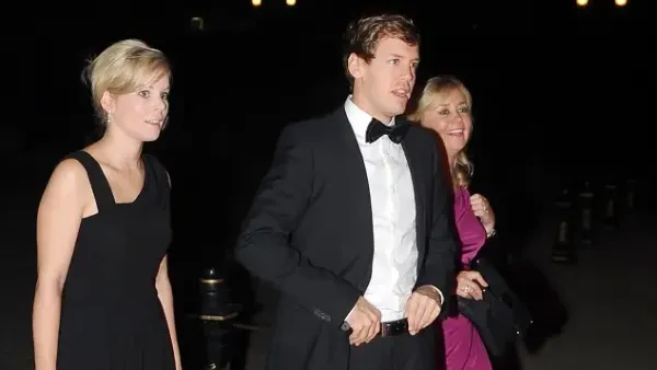 Hanna Prater und Sebastian Vettel