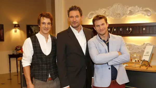 Sebastian Fischer, Dieter Bach und Florian Frowein