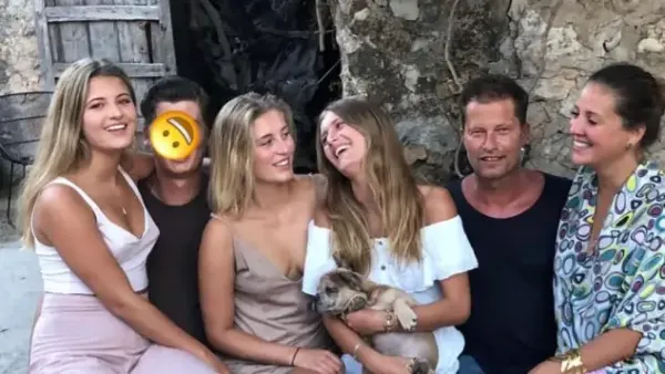 Til Schweiger mit seiner Familie