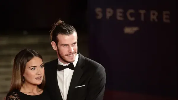 Gareth Bale und Emma Rhys-Jones