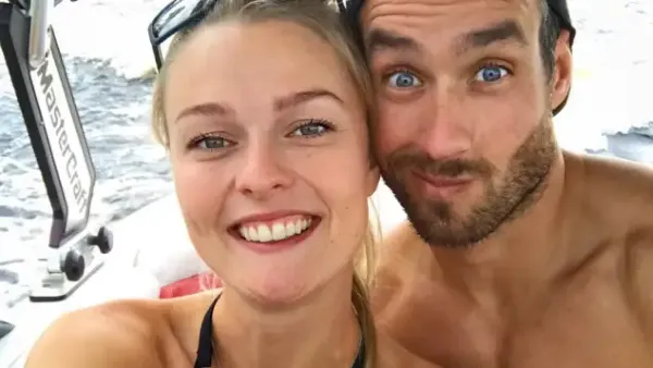 Miriam Höller und Freund Nate
