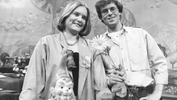 Hella von Sinnen und Günther Fink 1984
