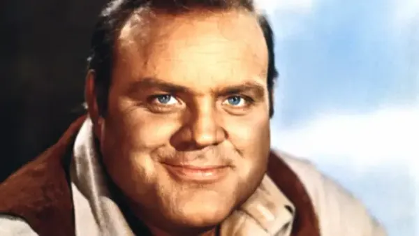 Dan Blocker bei Bonanza