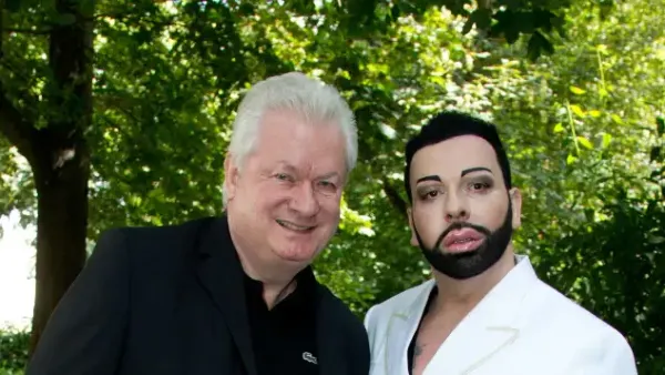 Harald Glööckler und Dieter Schroth