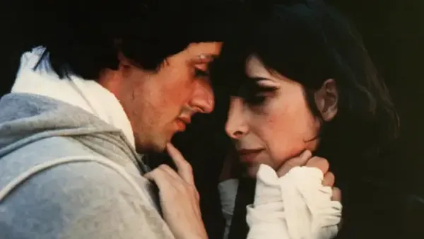 Sylvester Stallone und Talia Shire