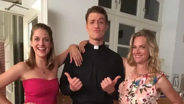 Bettina Burchard, Daniel Donskoy und Marie Burchard