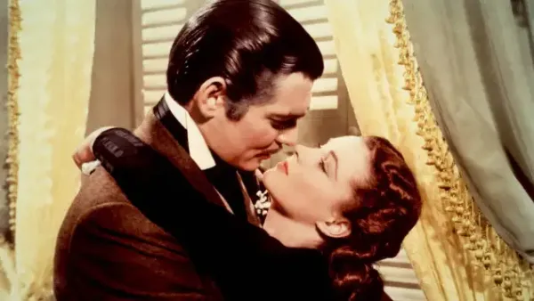 Clark Gable und Vivien Leigh im Film Vom Winde verweht